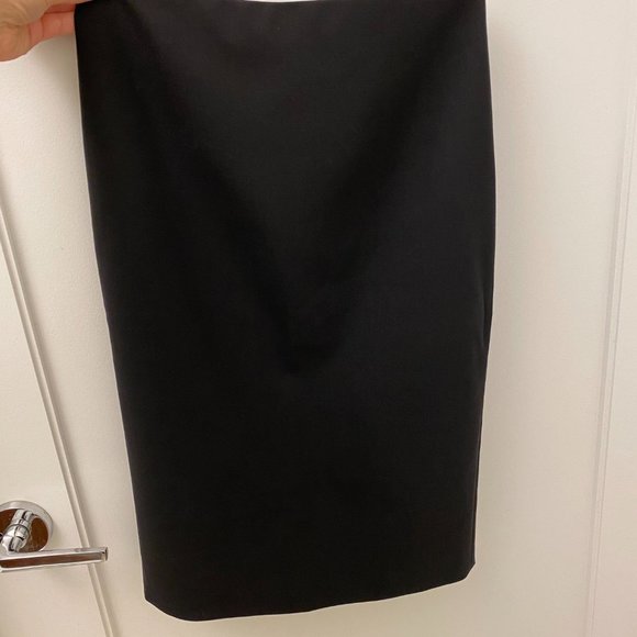 NWT Elie Tahari Stretch-Wool Pencil Skirt 0 - Picture 2 of 3